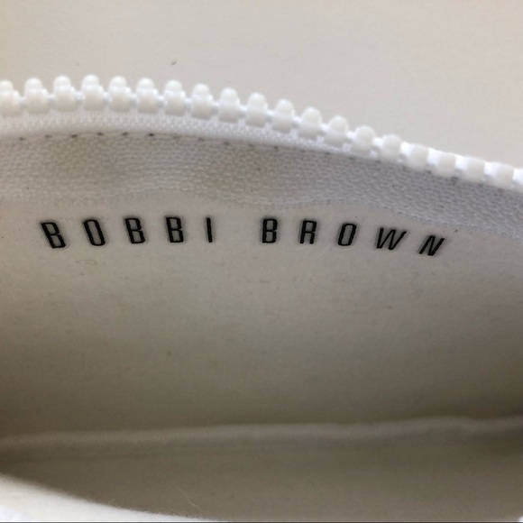 Bobbi Brown Make up bag evil eye pattern NWT white/blue/black - Picture 5 of 5
